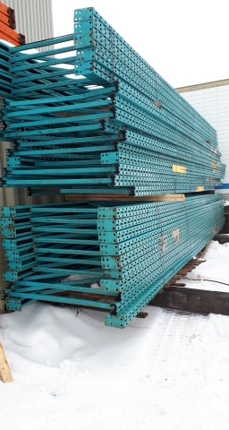 Patte (Model RR) 44¨X 24' (Racking Turquoise) Doublé sur 110''
